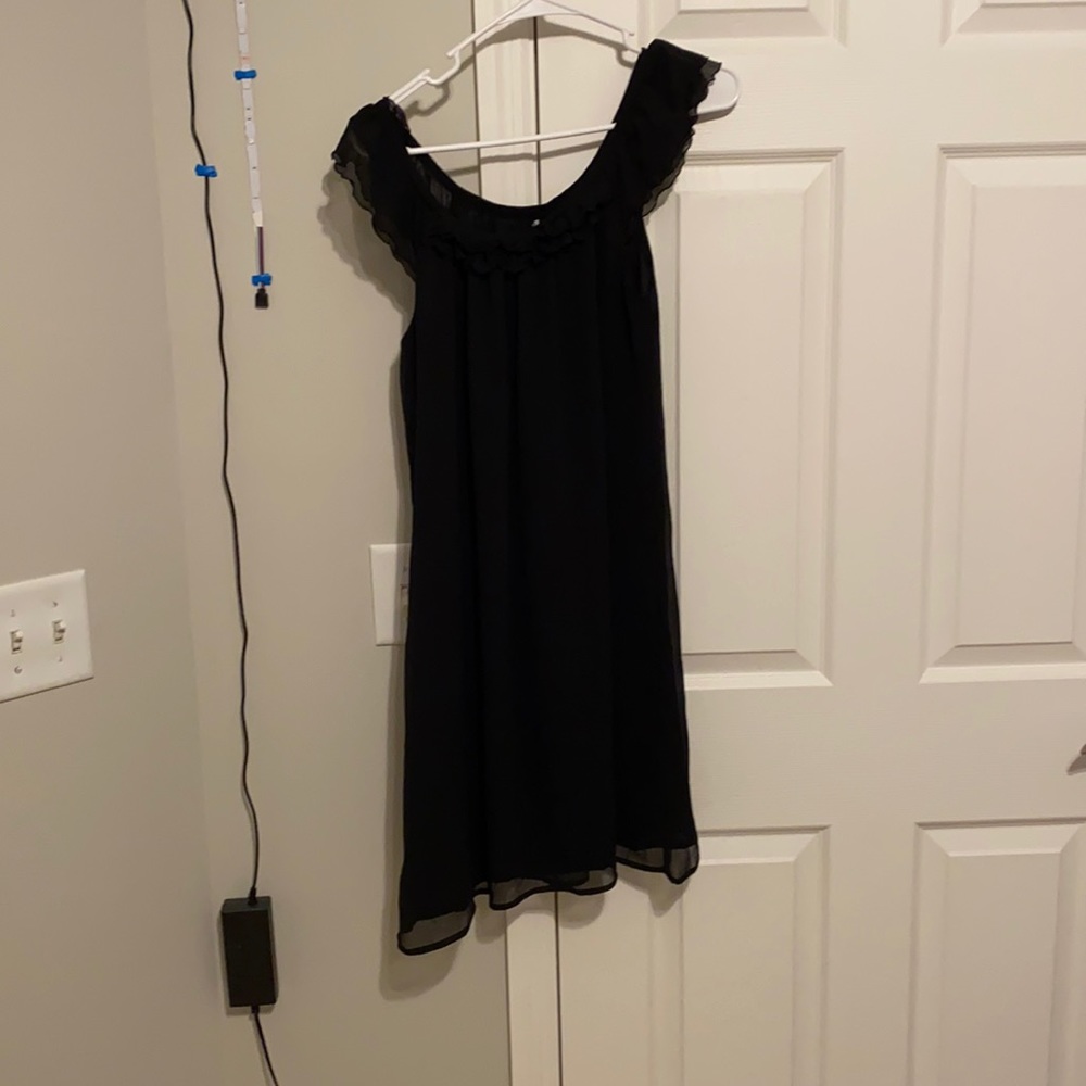 black womens dress
